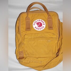 Fjallraven Kånken Backpack in Mustard Yellow